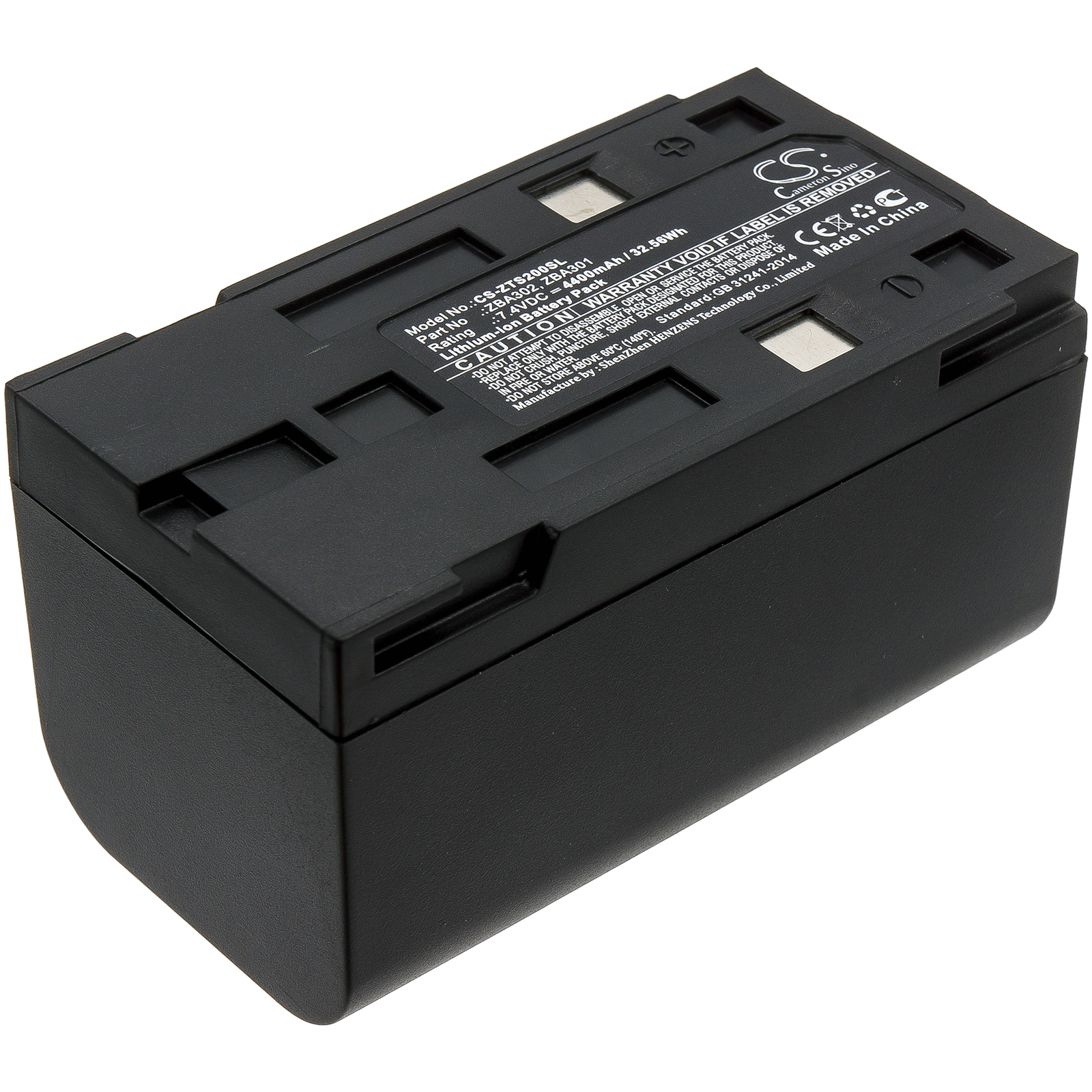 Geomax Zipp10 Zoom 20 Zoom 30 Zoom Pro ZT20 ZT20R Replacement Battery 4400mAh