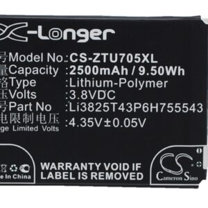Telstra Tough Max Replacement Battery 3.8V 2500mAh
