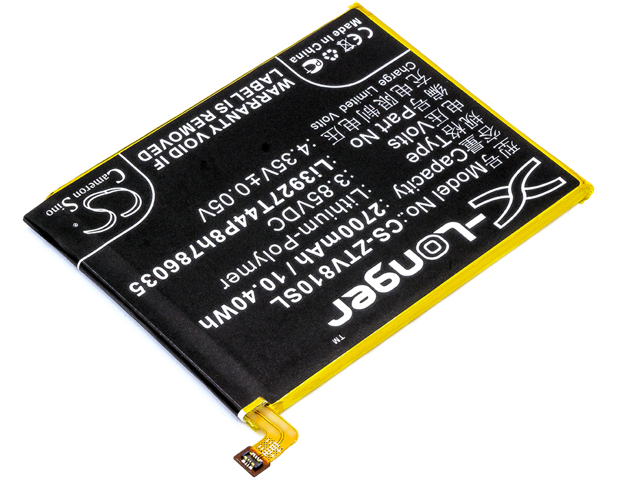ZTE Blade V8 BV0800 Li3927T44P8h786035 Replacement Battery 2700mAh