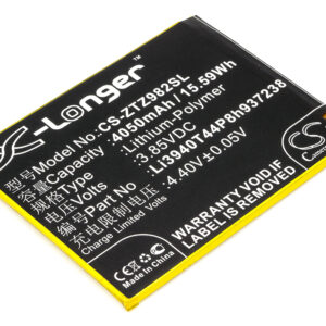 ZTE Blade Z Max Z982 Li3940T44P8h937238 Replacement Battery 4050mAh