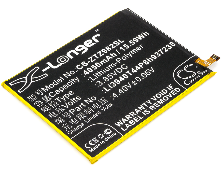 ZTE Blade Z Max Z982 Replacement Battery 3.85V 4050mAh