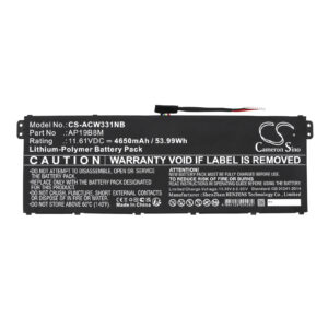 Acer AP19B8M Notebook/Laptop Replacement Battery 4650mAh