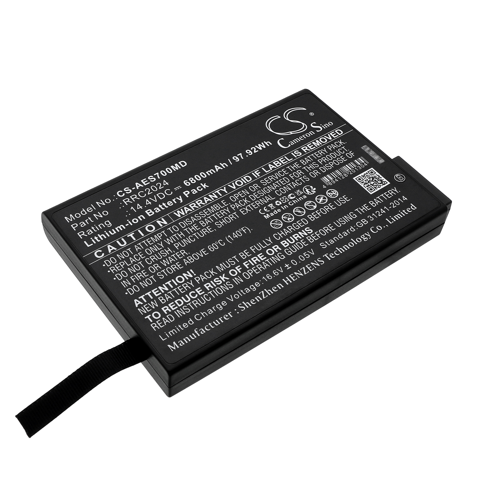 Aeonmed RESPIRATOR VG60 Medical Replacement Battery 6800mAh