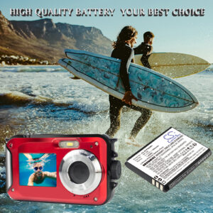 BP-5M CAMERA BATTERY AgfaPhoto Realishot WP8000 Replacement Battery