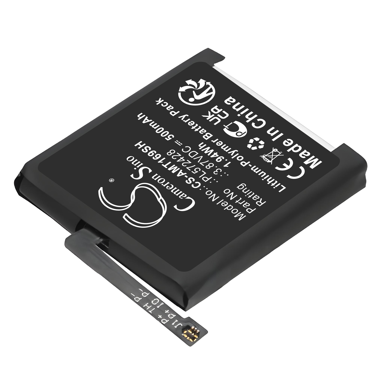 AMAZFIT T-REX 2 BATTERY PL572428 A2169 A2170 Replacement Battery