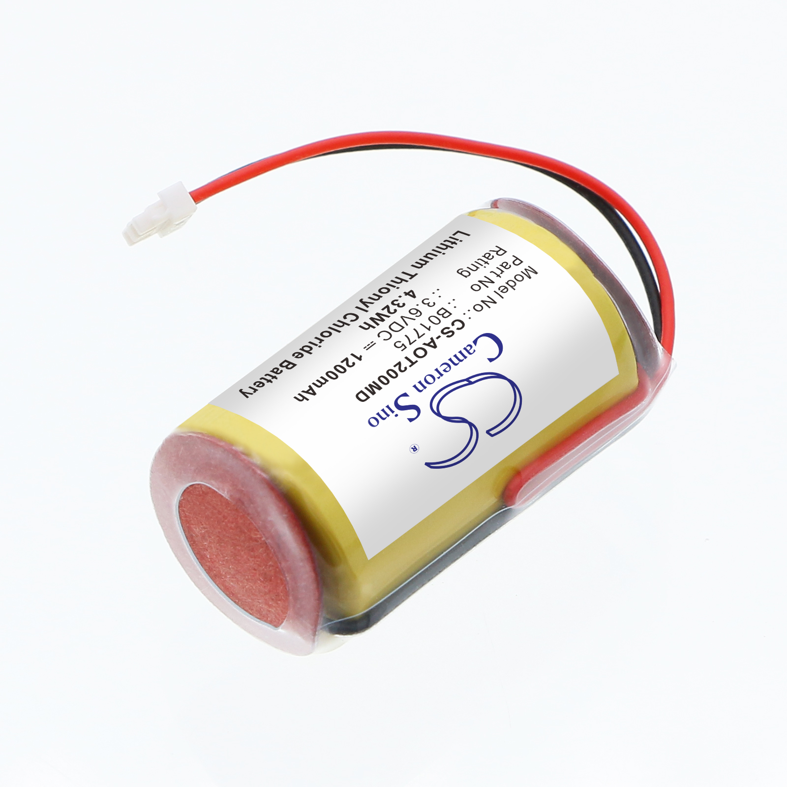 AeroScout B01775 Medical Replacement Battery 3.6V 1200mAh