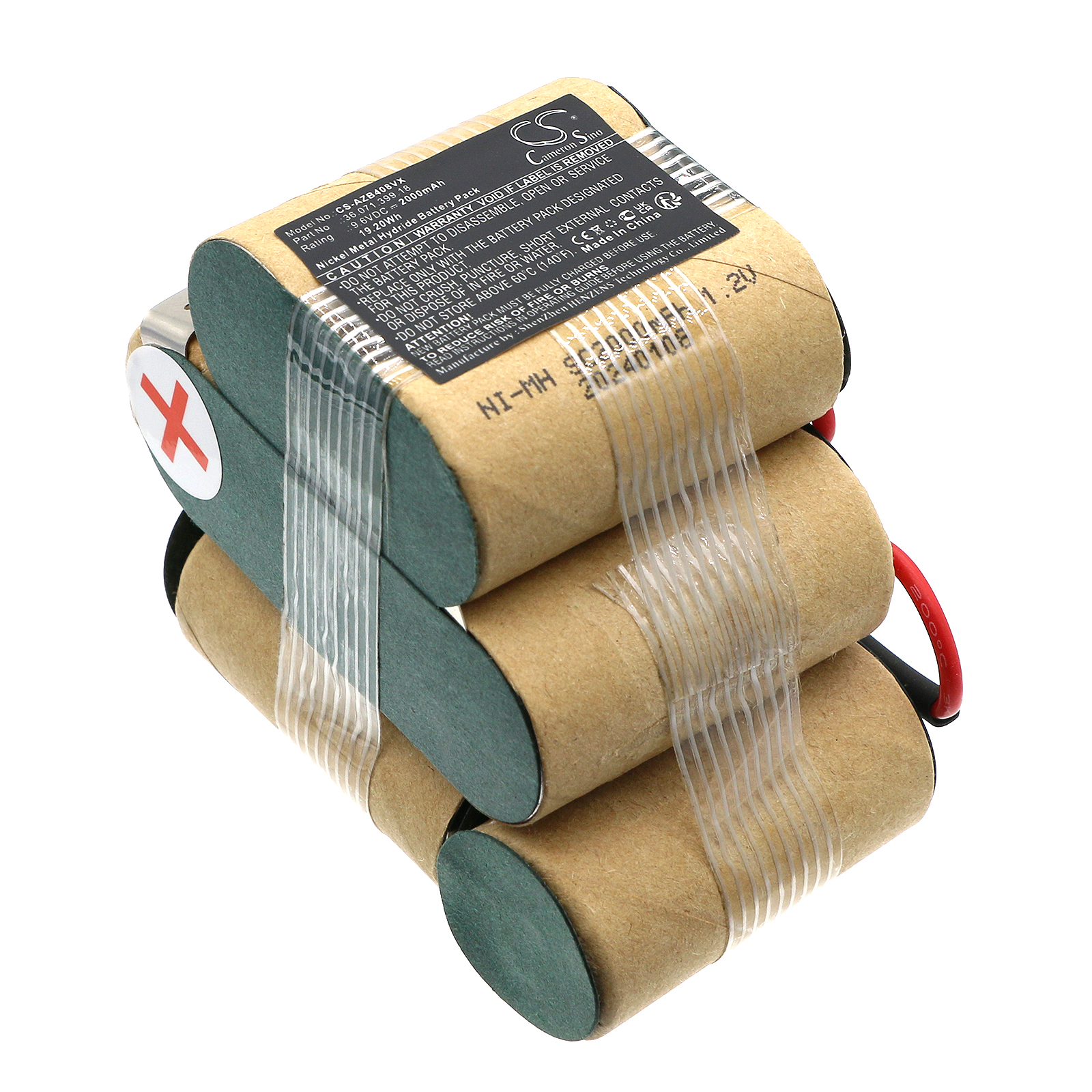 AEG AG408 ZB408 ZB4108 Vacuum Replacement Battery 2000mAh