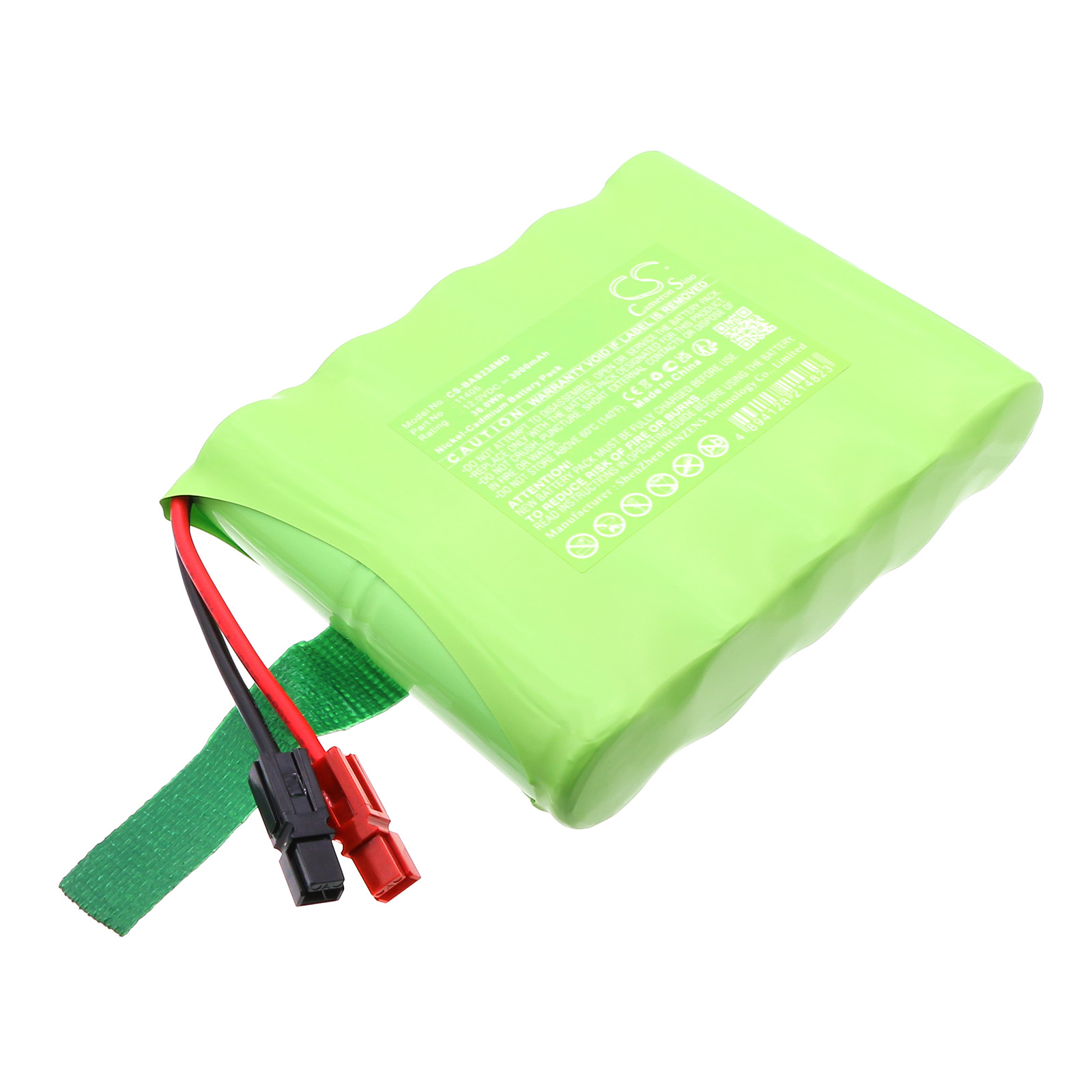 Baxter Healthcare 11405 5762 Replacement Battery 12V 3000mAh