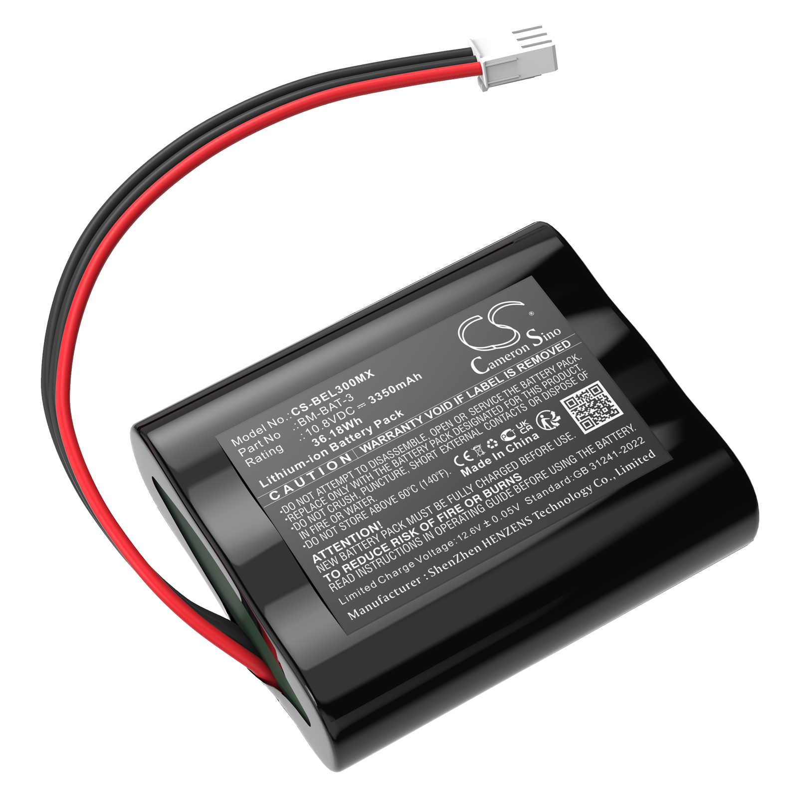 Bionet 36L335-BIO-S Medical Replacement Battery 3350mAh