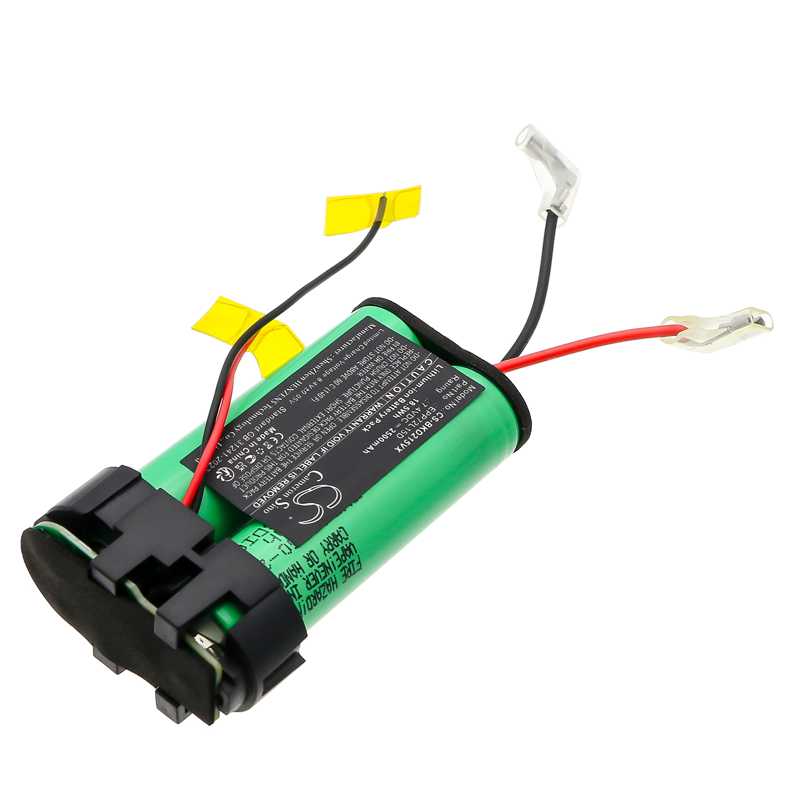 Black+Decker HNV215B EPP72L15D Replacement Battery 2500mAh