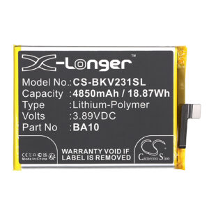 BA10 VIVO V2310 V2318A V36m Y17S Replacement Battery 4850mAh