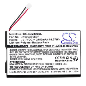 Bosch GLM120C GLM150-27C 1 600 A00 E0F 1600A00E0F Replacement Battery 2450mAh