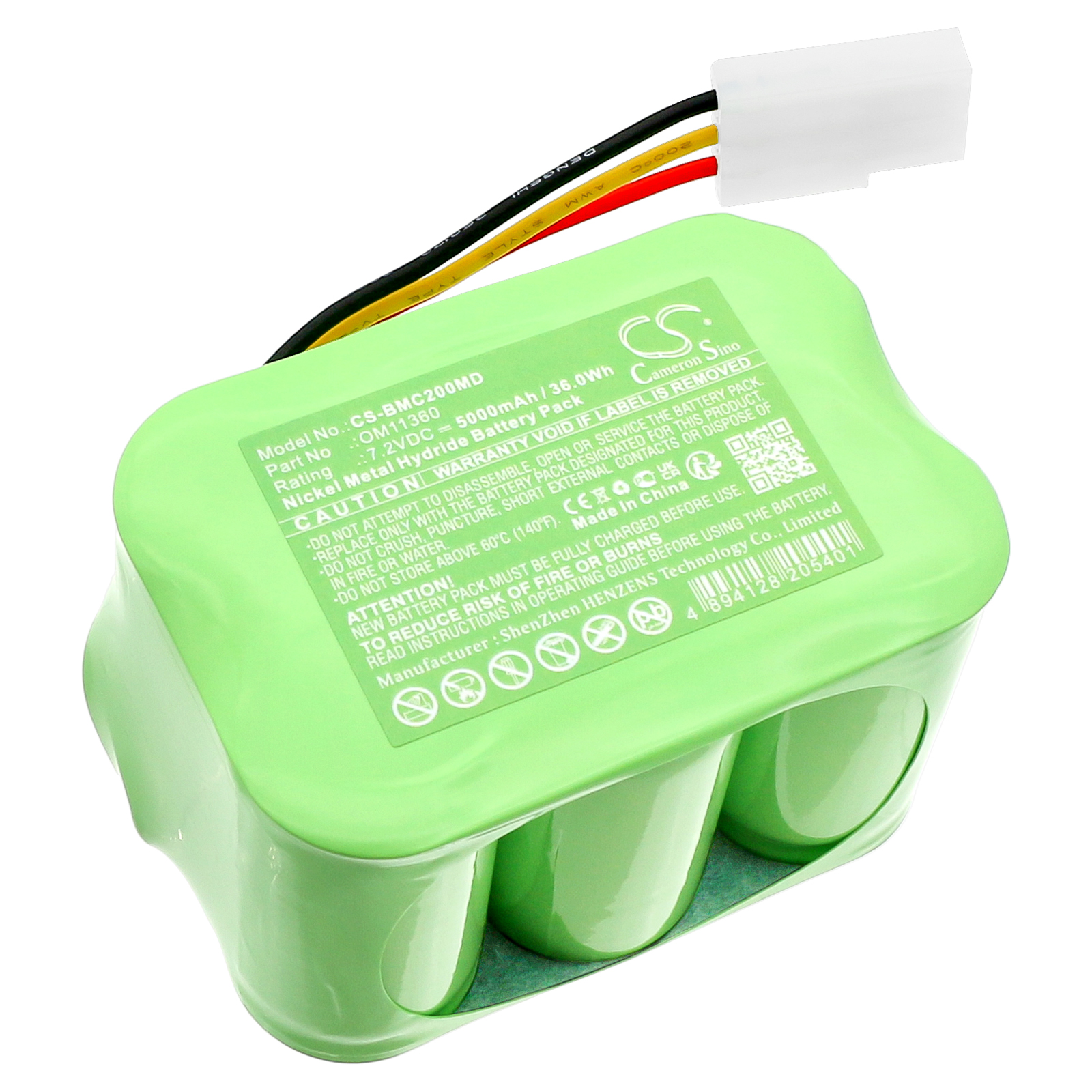 Biomedical 110587 Medical Replacement Battery 7.2V 5000mAh