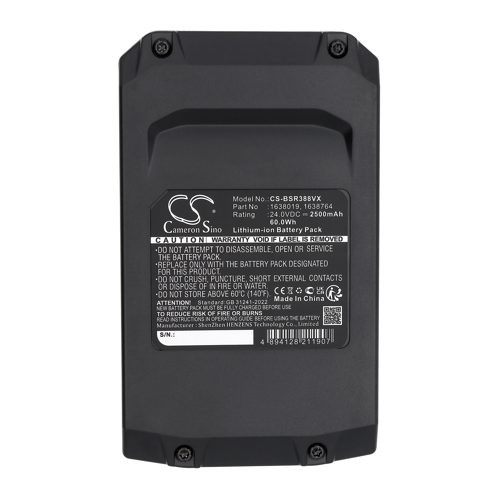 BISSELL 3789X PARTS 3889X Replacement Battery 3797V 2500mAh