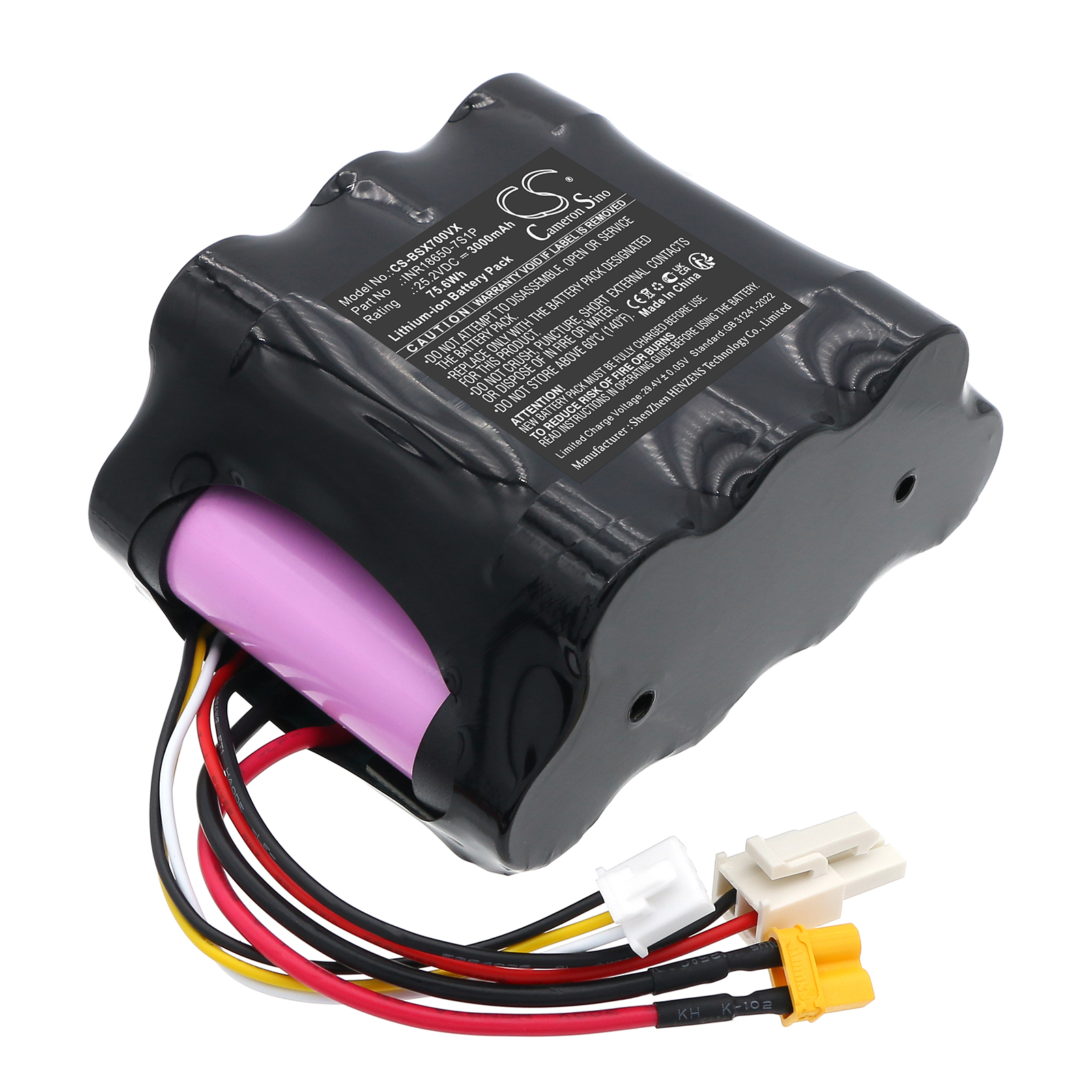 Bissell INR18650-7S1P Vacuum Replacement Battery 3000mAh