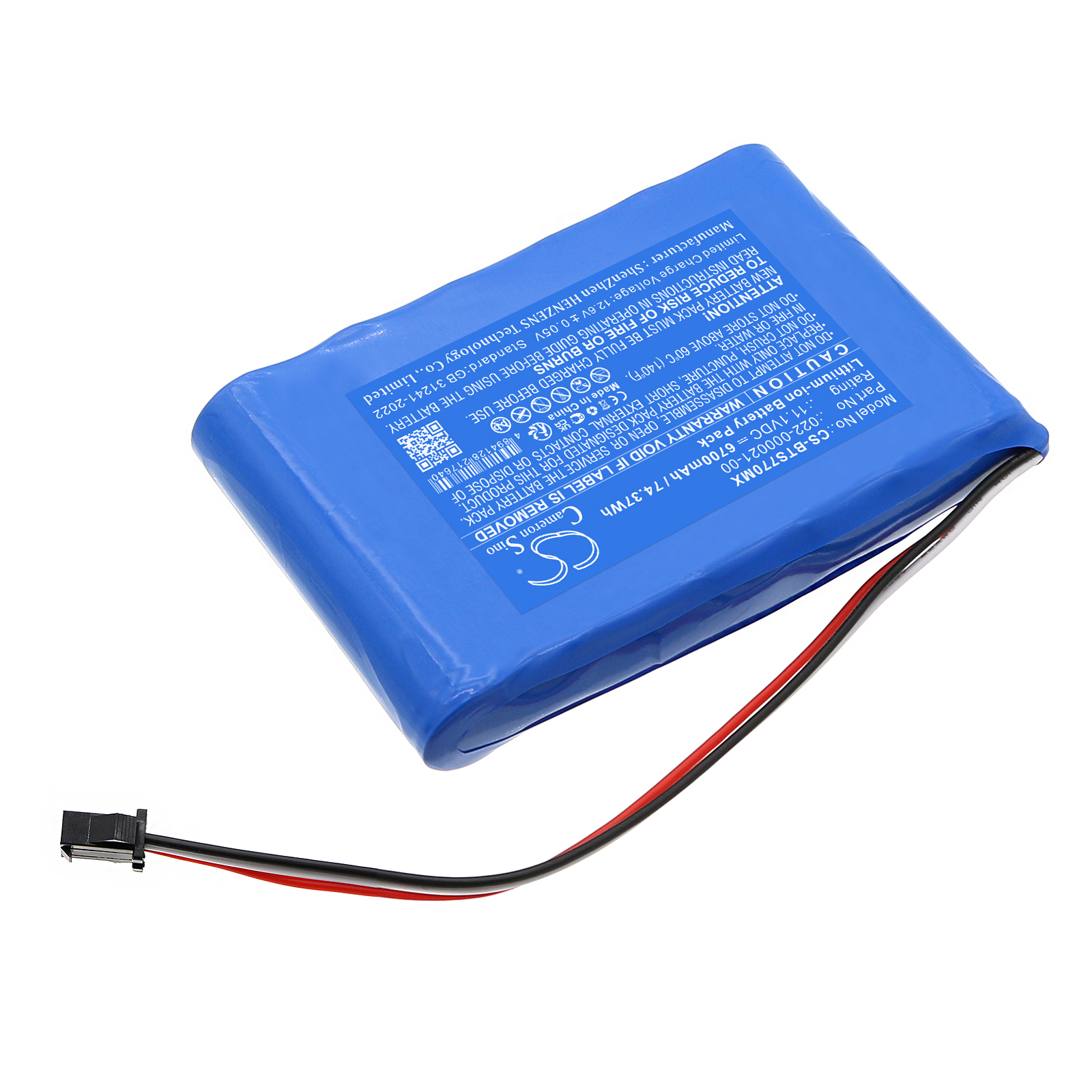 Bistos BT-740 pulse oximeter Replacement Battery 6700mAh