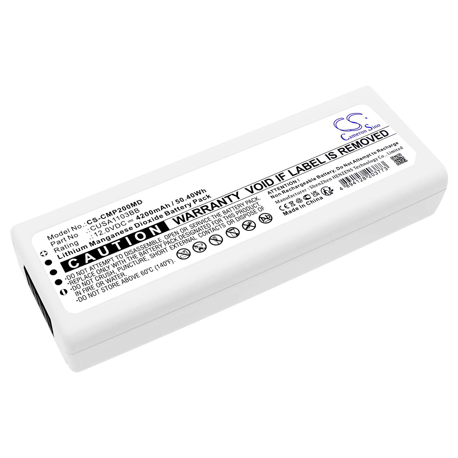 CUSA1103BB CU Medical Replacement Battery 4200mAh