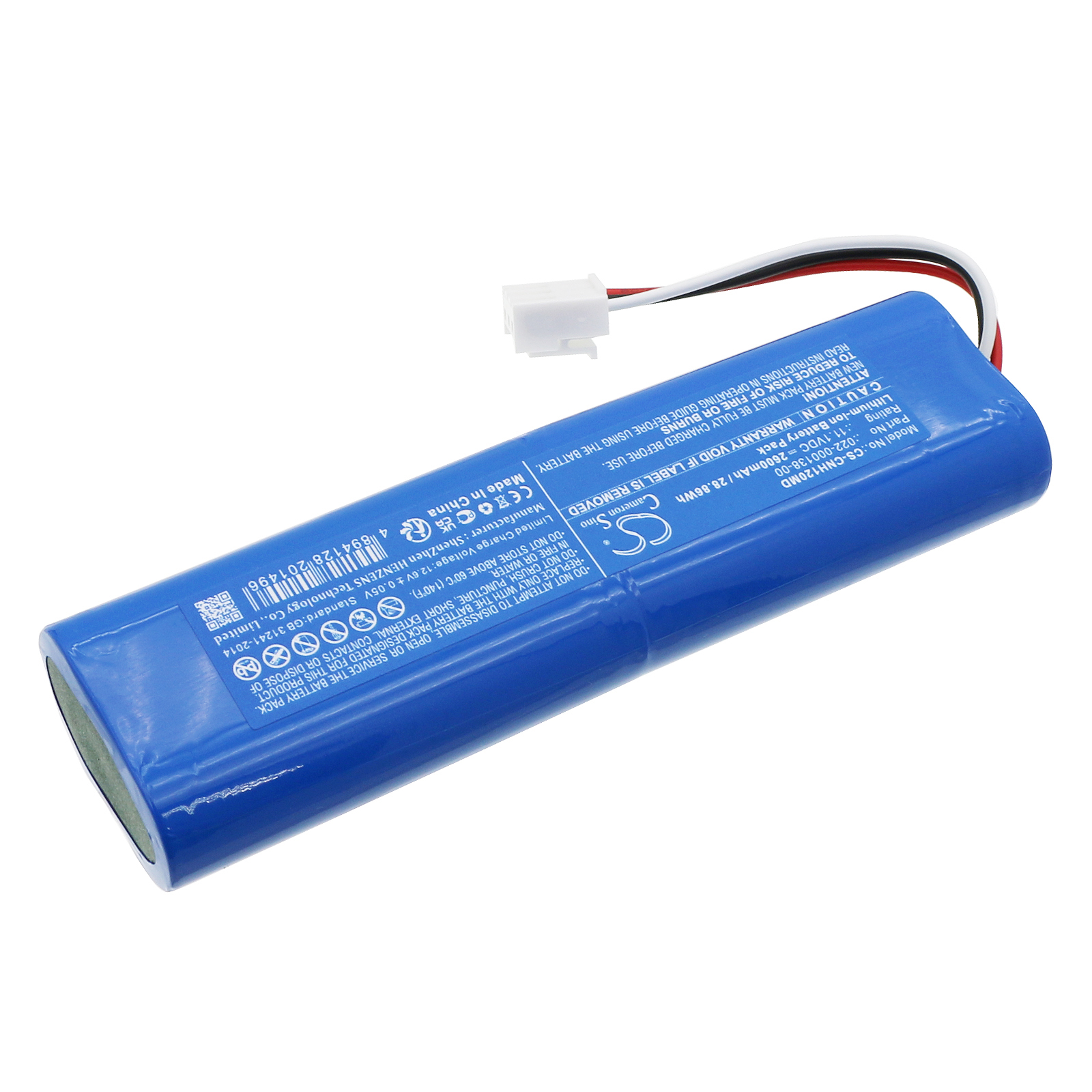 COMEN H12 022-000138-00 Medical Replacement Battery 2600mAh