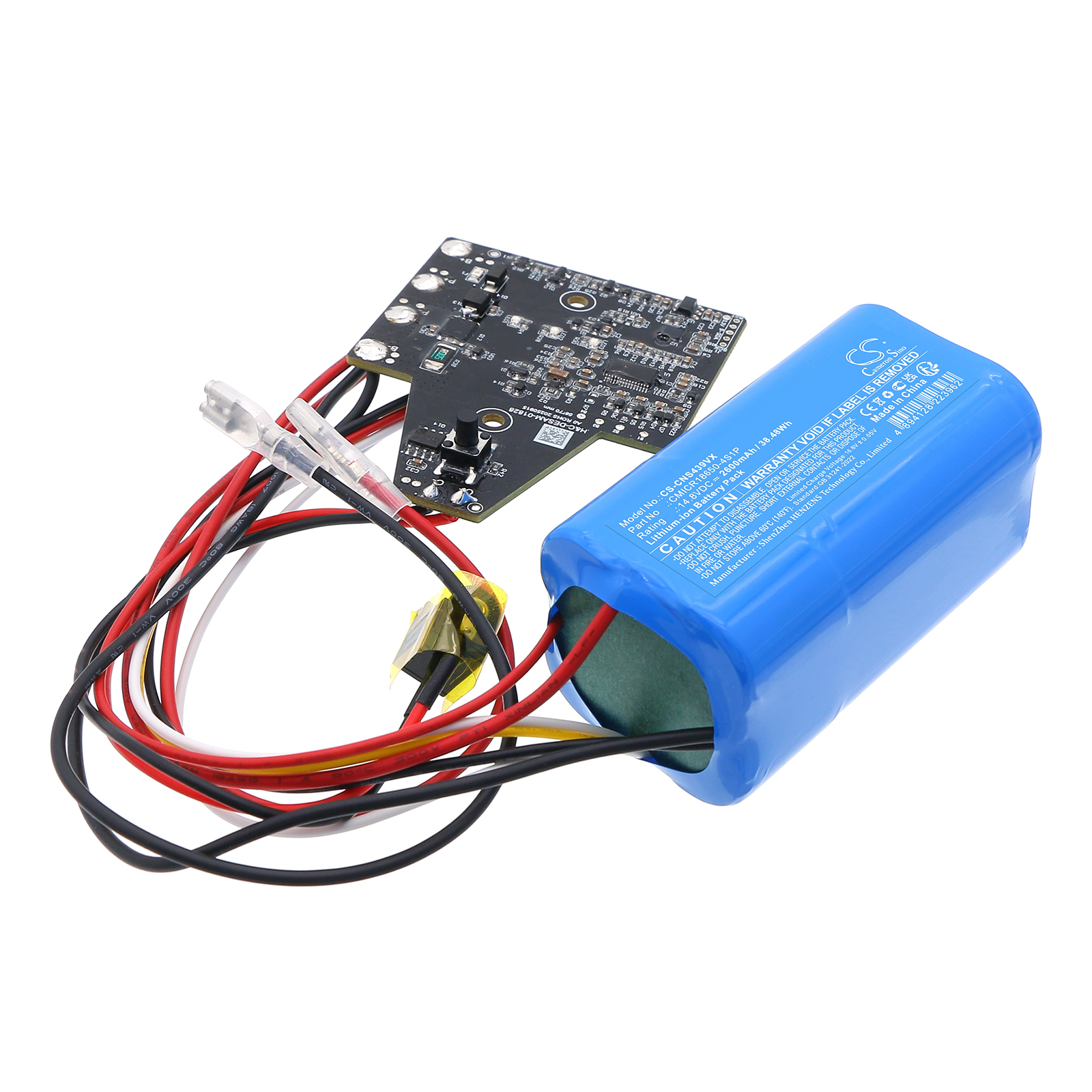 CECOTEC 05439 Vacuum Replacement Battery 14.8V 2600mAh
