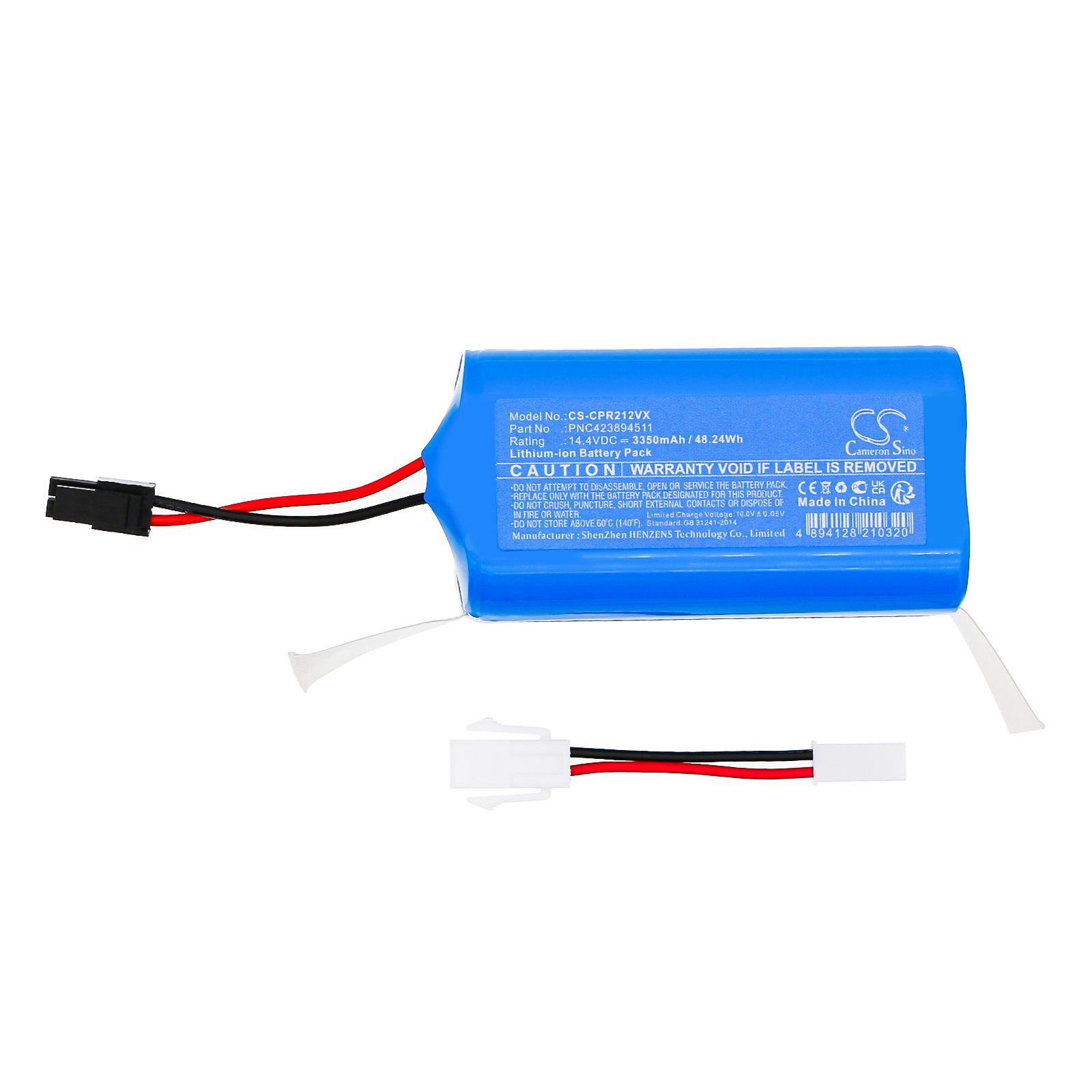 Concept VR2020 VR2100 VR2110 Replacement Battery 3350mAh