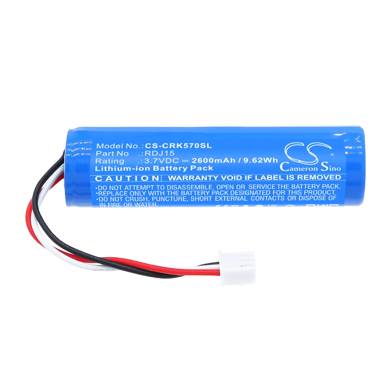RDJ15 Corsair K57 Keyboard/Mouse Replacement Battery 2600mAh