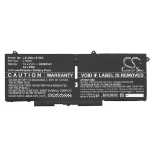 DELL 07KRV Latitude Series Replacement Battery 3600mAh