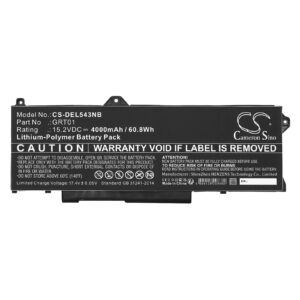 DELL Alienware M17 R5 AMD Replacement Battery 15.2V 4000mAh