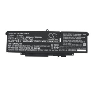 0HYH8 DELL Replacement Battery 4850mAh