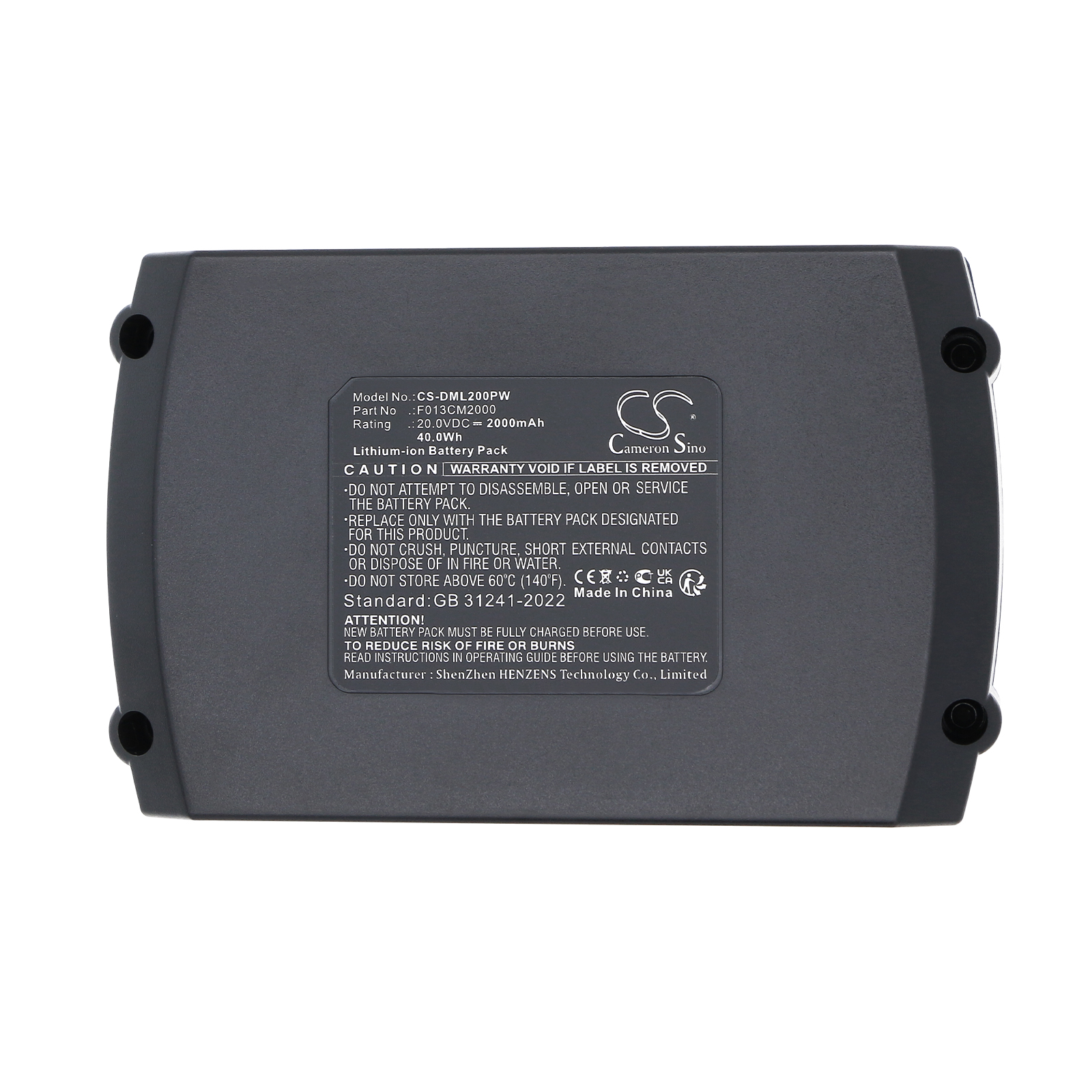 DREMEL MM20V Power Tool Replacement Battery 20V 2000mAh
