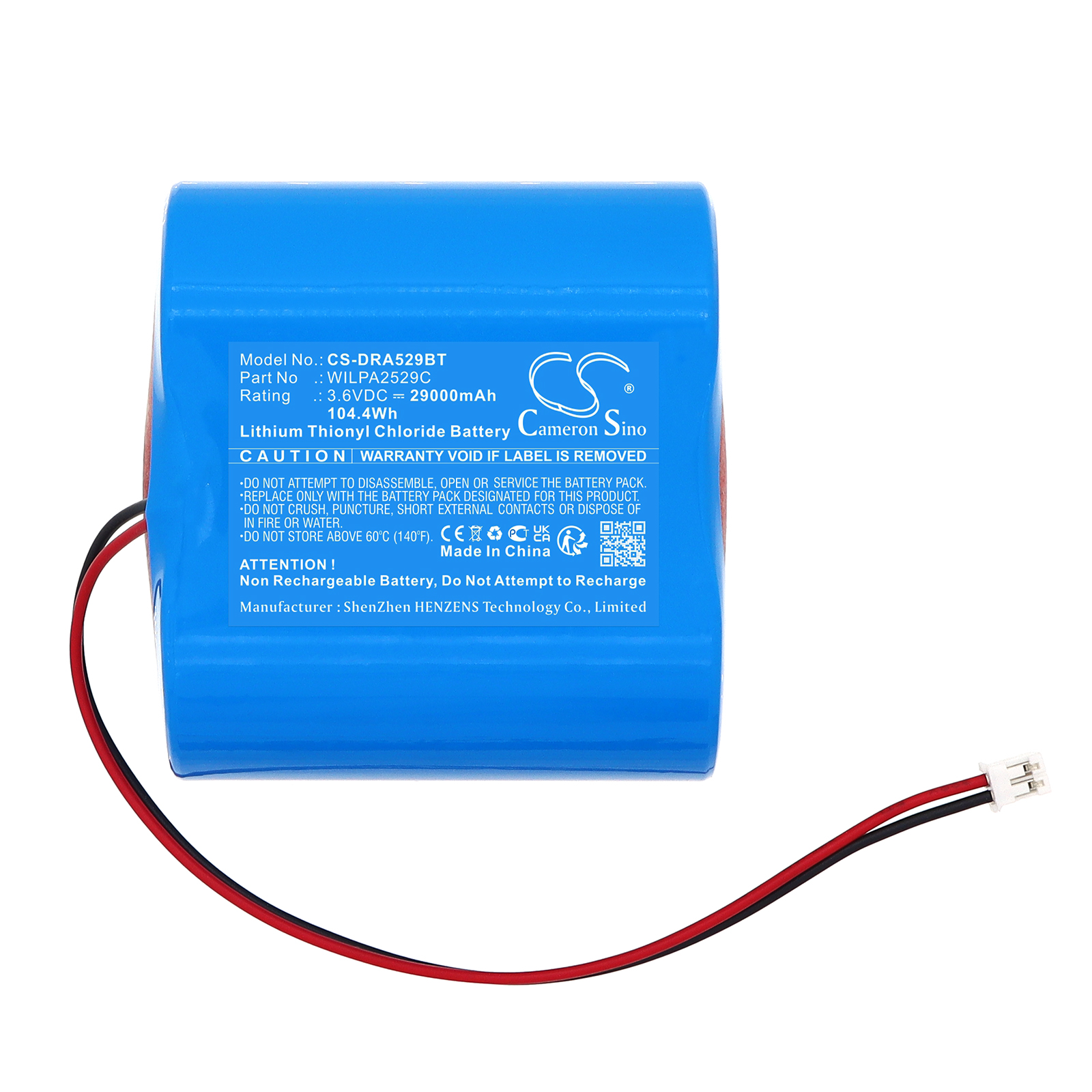 Delta Dore 6416222 Security System Replacement Battery