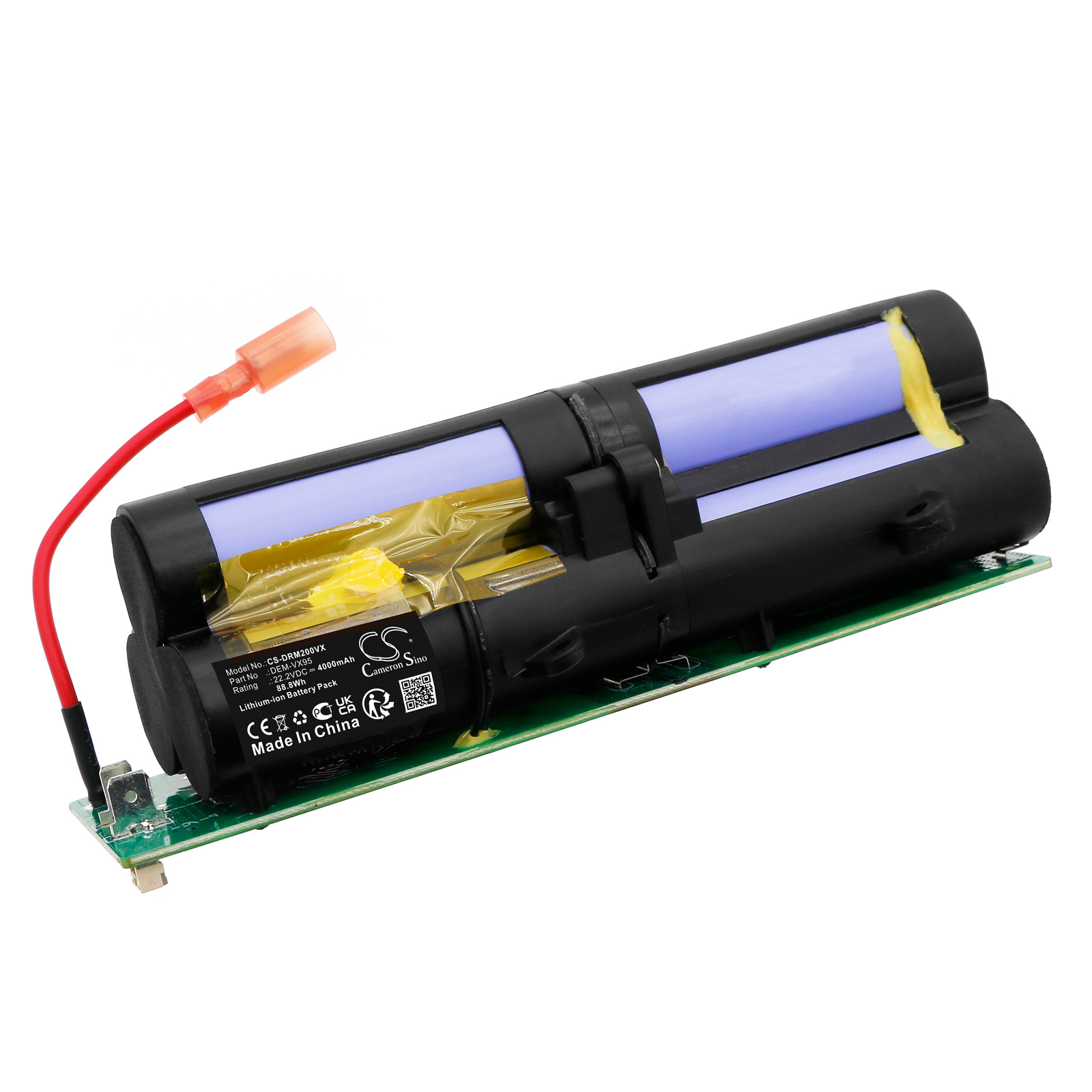 Deerma DEM-P20 DEM-P30 DEM-VX95 Replacement Battery 4000mAh