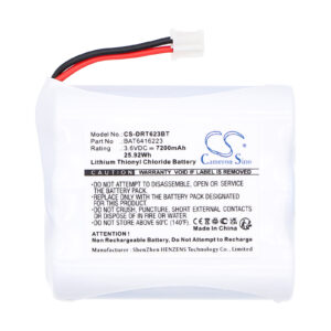 Delta Dore BAT6416223 Replacement Battery 3.6V 7200mAh