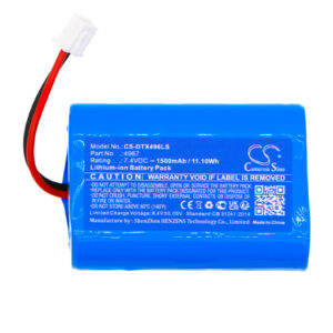DOTLUX FLASHground FLASHwall 4967 Emergency Lighting Replacement Battery 1500mAh