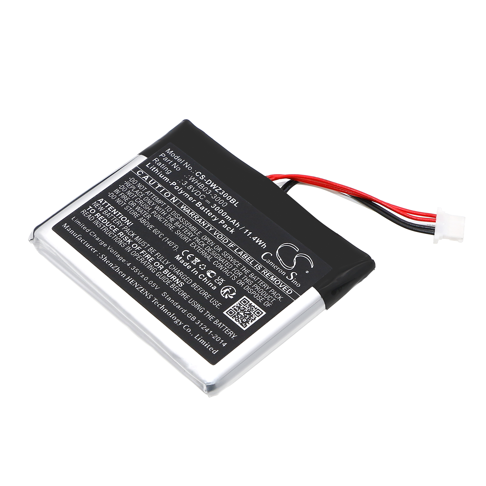 Dejavoo WIZARPOS Q3 WHB03-3000 Replacement Battery 3000mAh