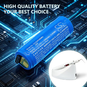 1500mAh Replacement Battery for Endodontic Alpha II, ABP, BAB