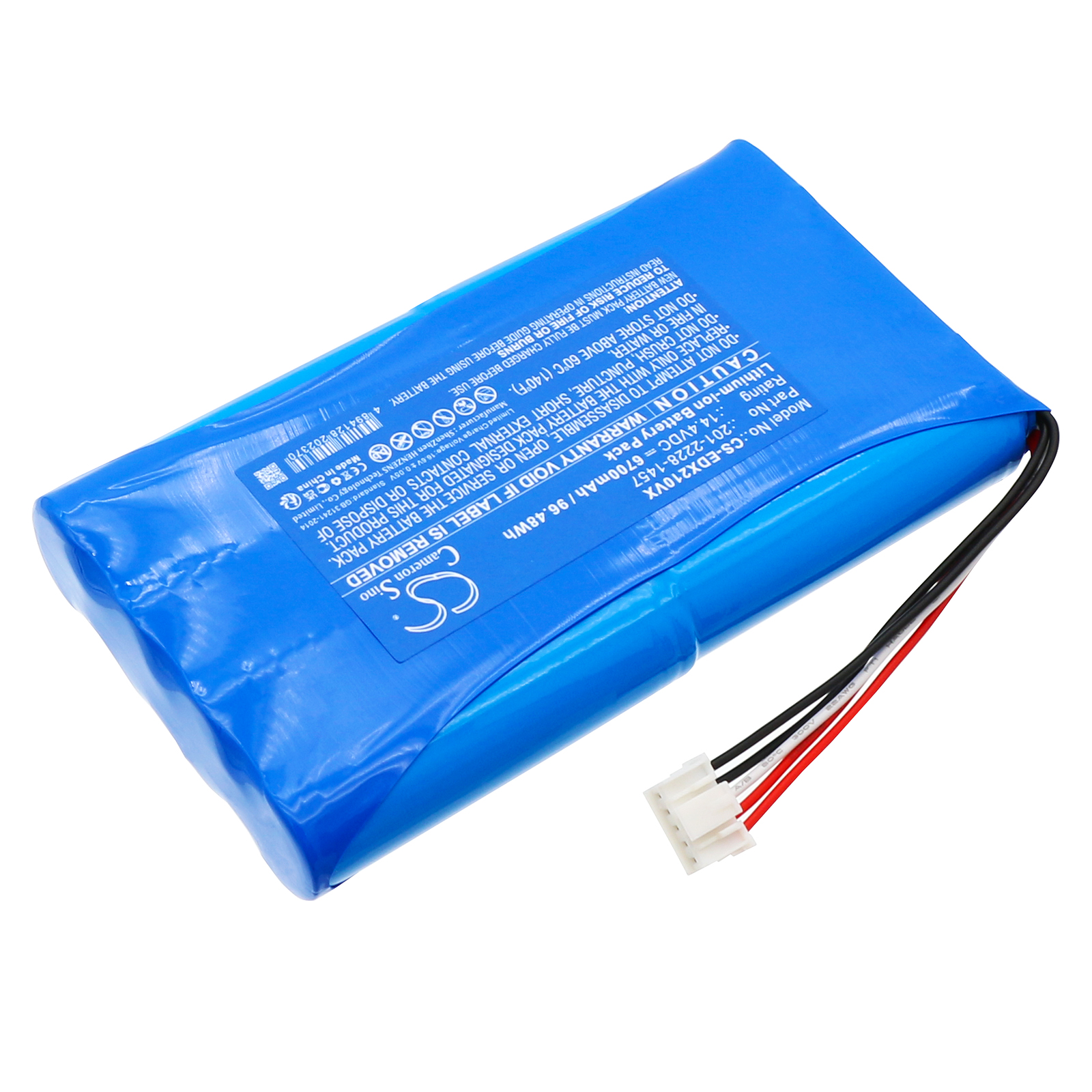 S19-LI-144-6400 Ecovacs Replacement Battery 6700mAh