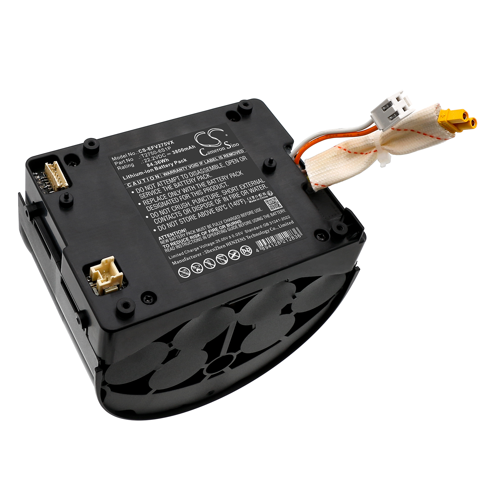 Eufy T2750G11 T2750-6S1P Replacement Battery 22.2V 3800mAh