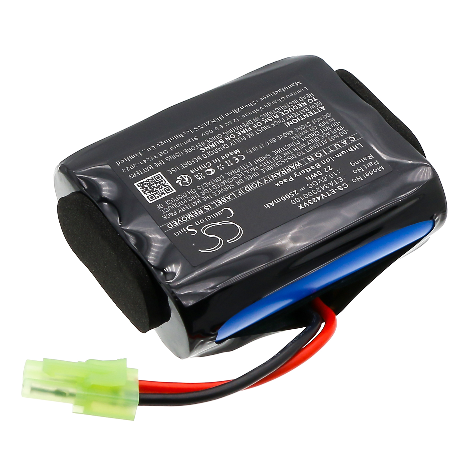 ETA 3423 Verto II ETA342390000 Replacement Battery 2500mAh