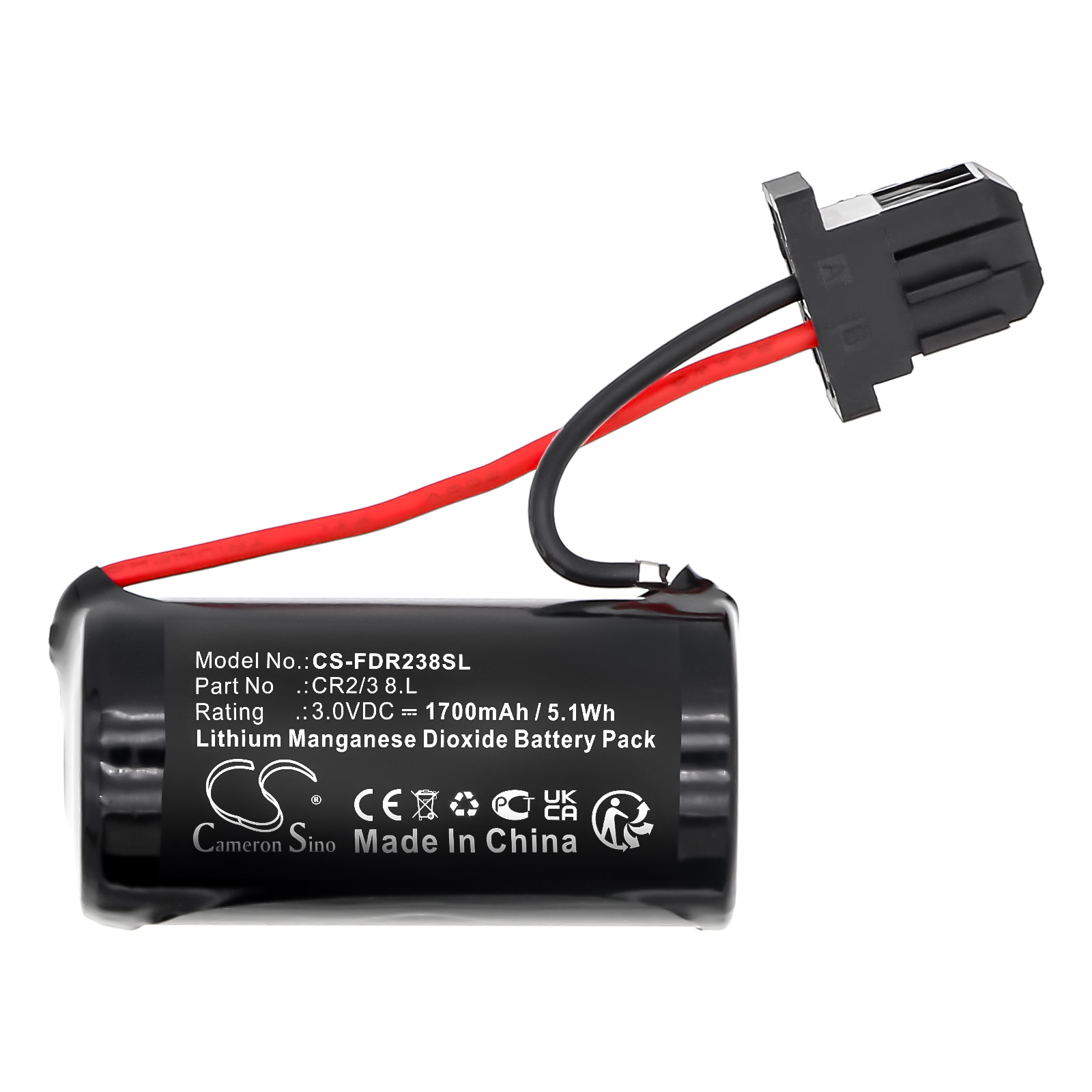 CR2/3 8L BATTERY FDK Fuji CR2/3 8.L Replacement Battery