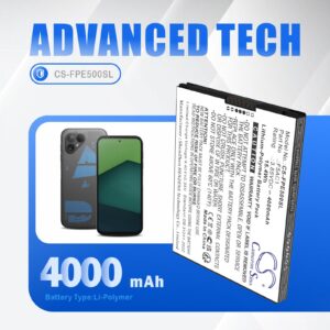 FAIRPHONE 5 BATTERY F5AC1 Replacement Battery 3.85V 4000mAh