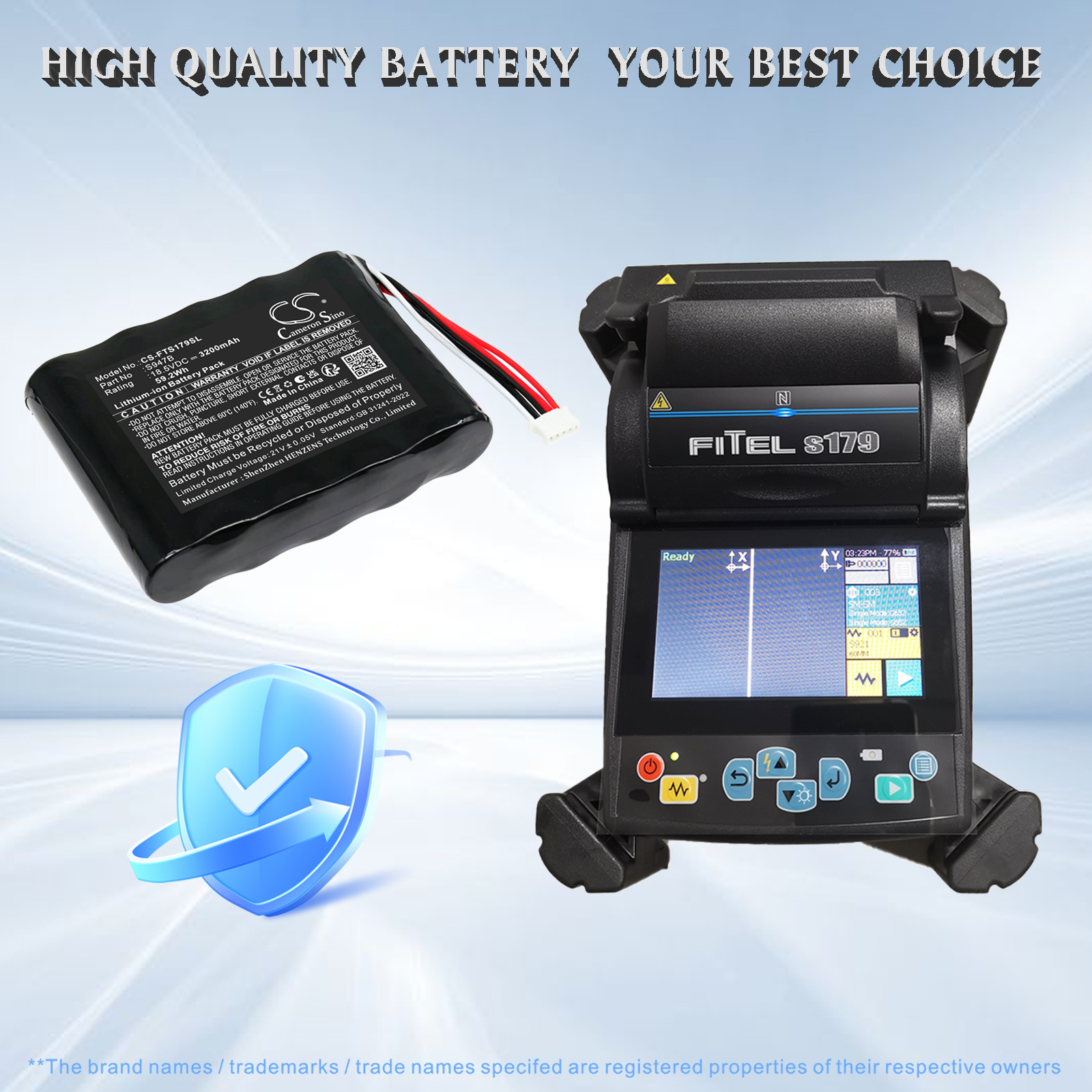 Fitel S179 S947B Furukawa S947A Replacement Battery