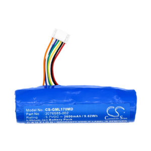 GE Mack Link 2052-0042 2076585-002 Medical Replacement Battery 2600mAh