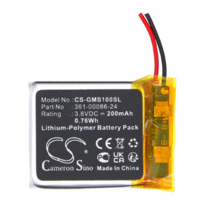GARMIN INSTINCT 2 361-00086-24 Instinct Solar GPS Replacement Battery