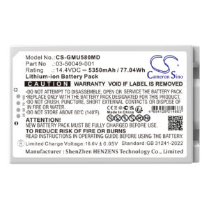 GE Versana ultrasound 03-50049-001 5803177 Medical Replacement Battery 5350mAh