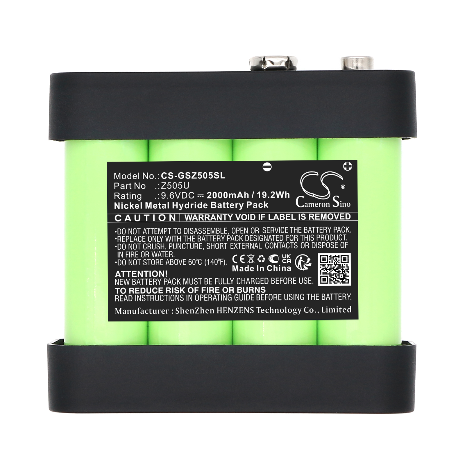 Gossen Metrawatt PROFiTEST Replacement Battery 2000mAh