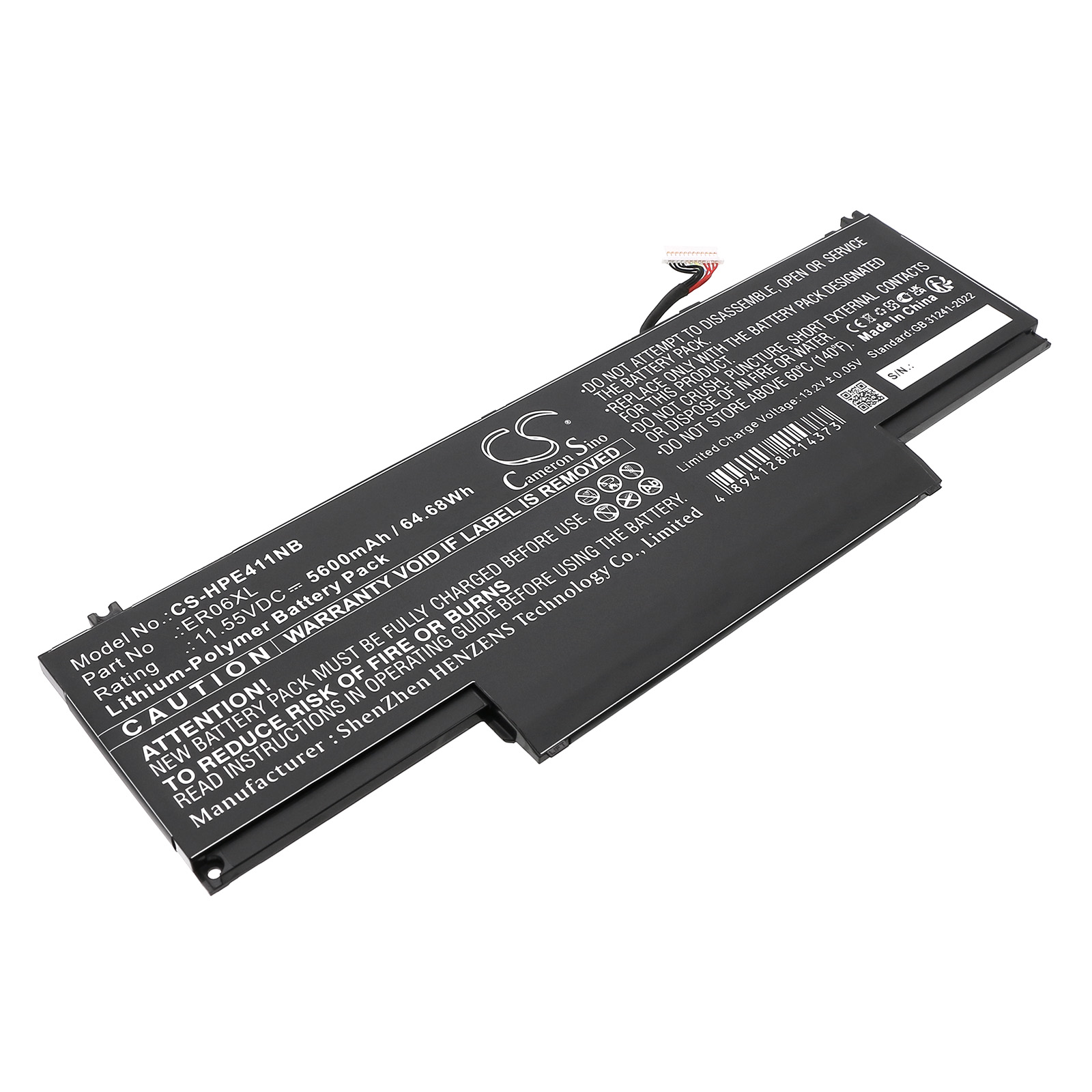 HP Elite x360 1040 G11 Replacement Battery 5600mAh