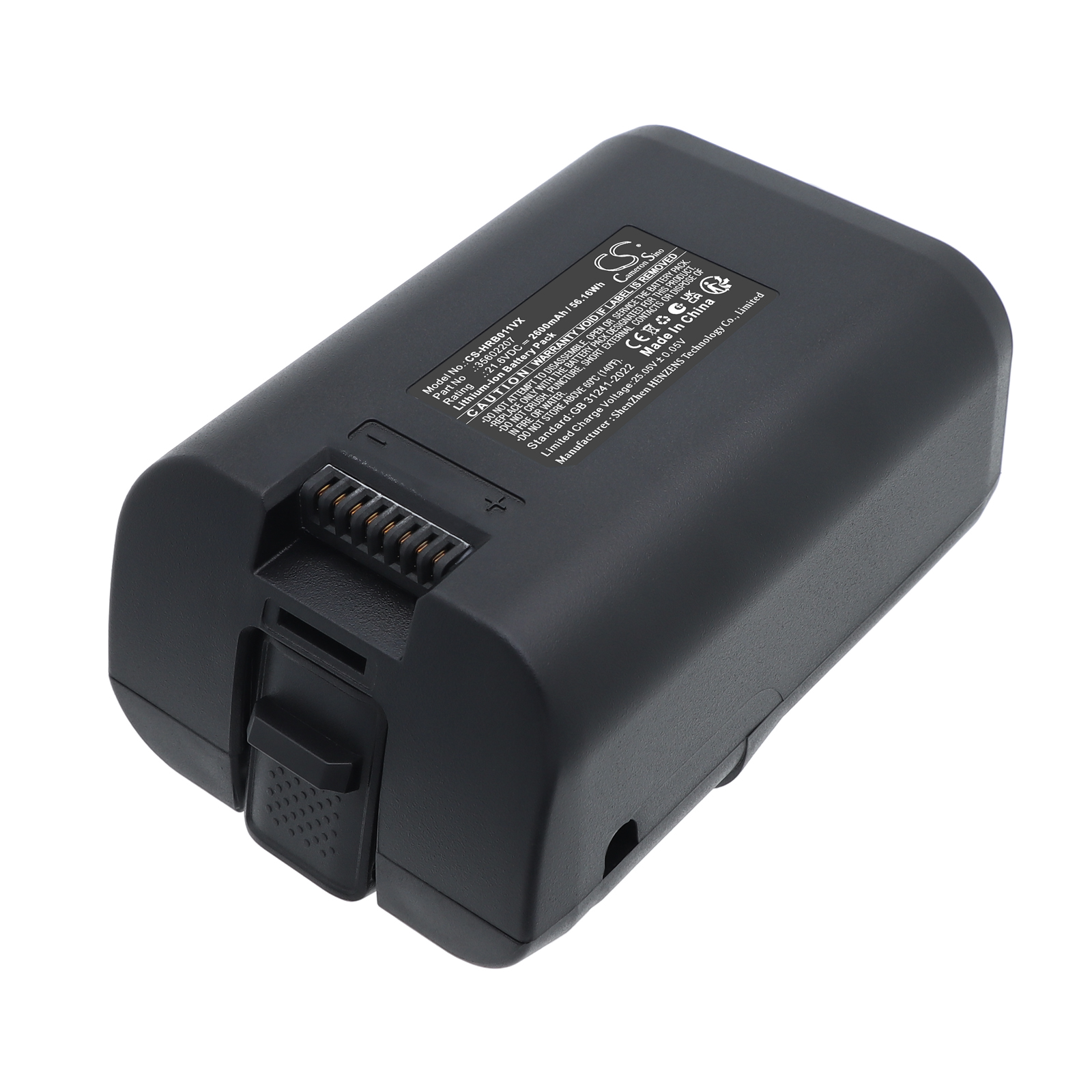 Hoover H-FREE 500 35602207 B011 Vacuum Replacement Battery 2600mAh