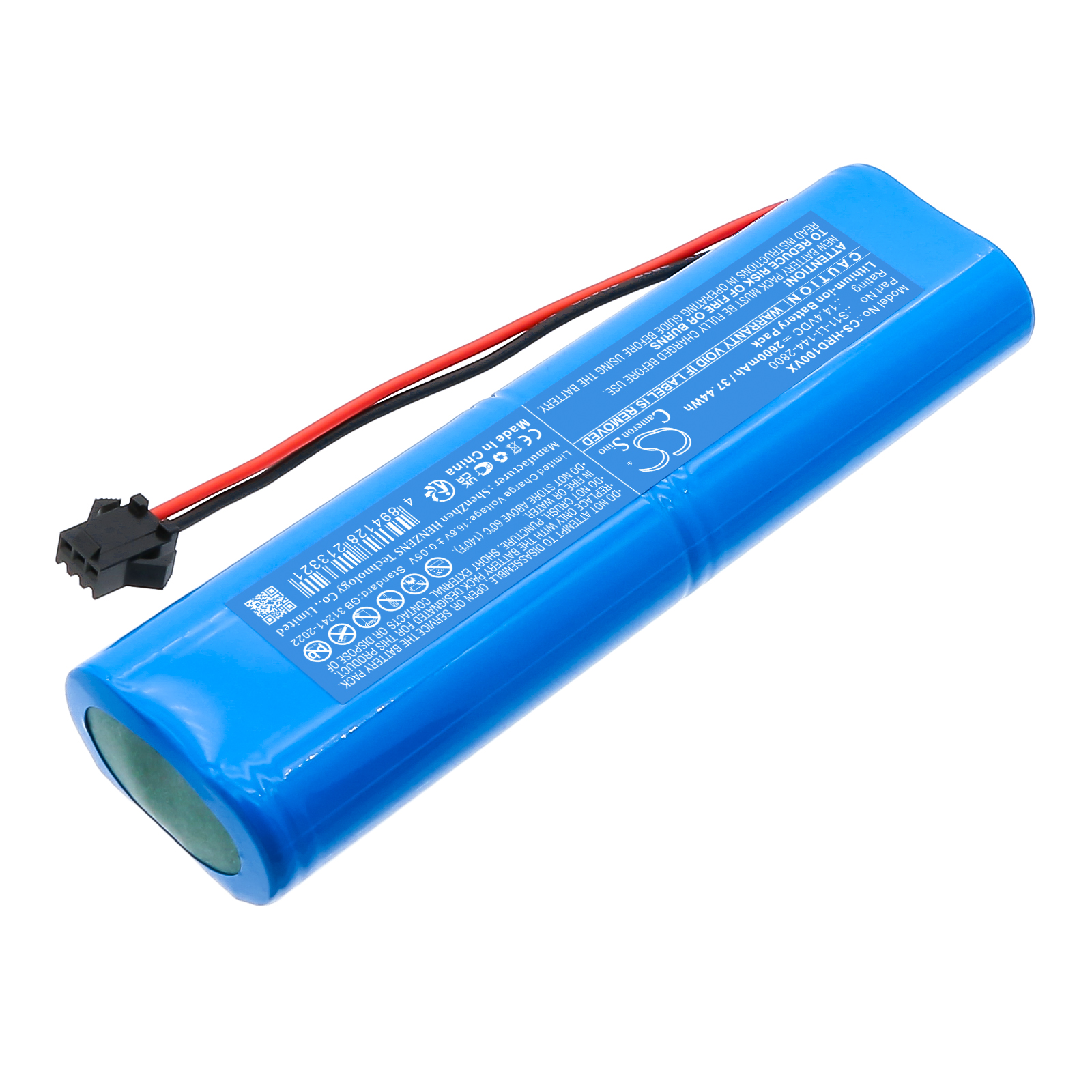 HAIER 3000 BATTERY D100S S11-Li-144-2800 Replacement Battery