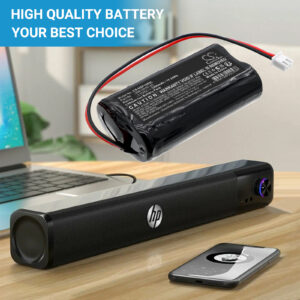 HP INR18650-2S Wireless Speaker Replacement Battery 5200mAh
