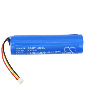 Honeywell HH492 3008-4418-001 BAT-492 Barcode Scanner Replacement Battery 2600mAh